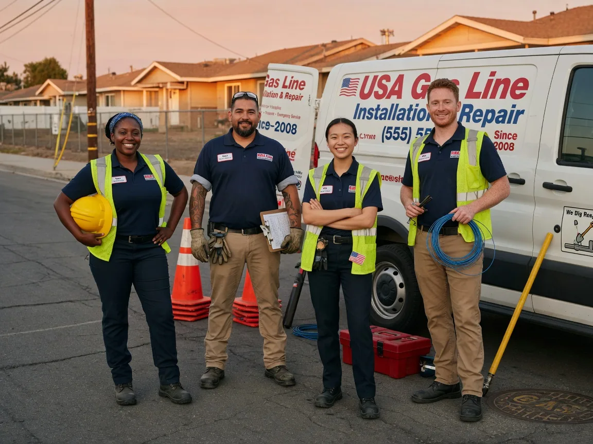 Gas Line Installation company in Prairie Lea, TX